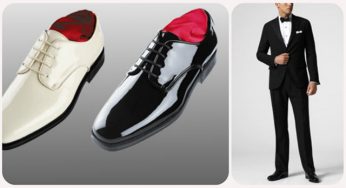Tuxedo shoes: must have this season
