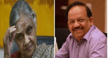 Sheila Dikshit, Harsh Vardhan file nomination papers