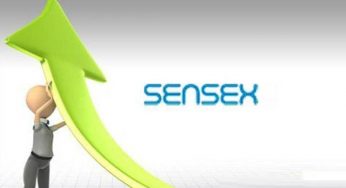 Sensex surges 451 points