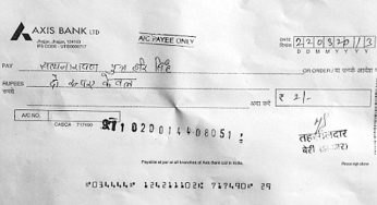 Punjab government’s unkind joke: Flood-hit farmers get cheques amounting Rs 3