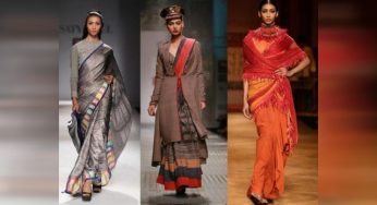 Wear sari with a twist