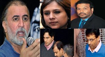 Journalists who were a part of the crime