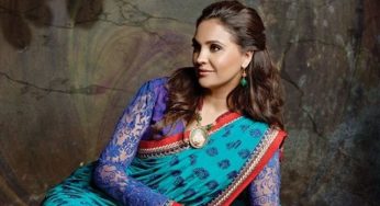 Lara Dutta goes traditional with new sari range