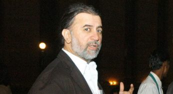 Tejpal leaves for Goa, spotted at Delhi Airport