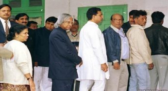 Thanks to faulty EVM, Kalam waits for an hour to vote