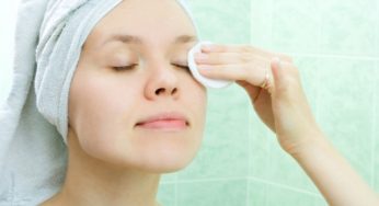 Remove make-up with care