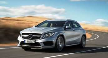 Merc’s offering for the 2014 Delhi Auto Expo – the GLA45 AMG