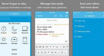 UpWord Notes: This Just Might Be The Perfect iOS App For Note-taking