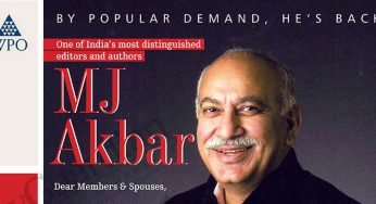 #OnlyNaMo: Senior Journalist MJ Akbar Joins BJP