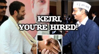How Rahul Gandhi Hired Arvind Kejriwal For Undercover Job!