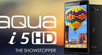 Intex Aqua i5 HD: The Cheapest SmartPhone That Can Give You Best Selfie