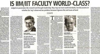 Are The IITs And IIMs Losing Their Relevance?