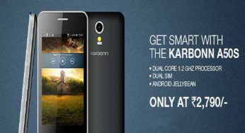 Karbonn A50s: Truly the Cheapest Android SmartPhone of Today!