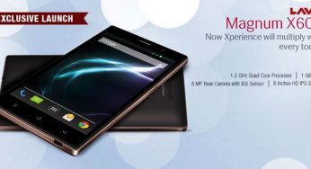Lava Magnum X604: A Smartphone With 6-Inch Large Screen – As Good As Small TV On The Go