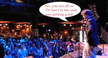 Audiences Pay, Comedian Gets Paid