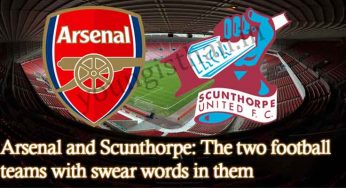 Which Are The Two Football Clubs With Swear Words In Them?