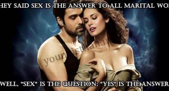 Is Sex The Answer To all Marital Woes?