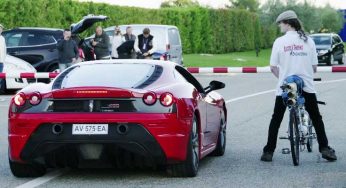 Watch: What Happens When A Bicycle Took On The Might Of A Ferrari