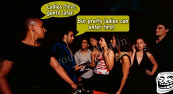 Be Pretty To Enter The Club First