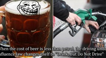 When Beer Price Is Less Than Petrol…