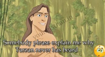 Where Does Tarzan Shave?