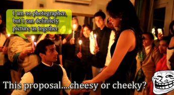 A Cheesy Proposal Or A Cheeky One?